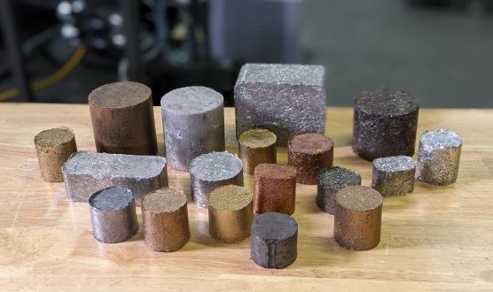 Multiple Metal Briquettes